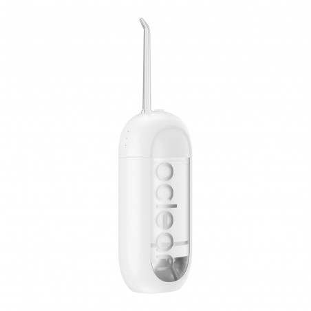 Oclean W10 Lite Οδοντιατρικό ντους, 3 λειτουργίες, 2 ακροφύσια, 1200 παλμοί ανά λεπτό, έως 140 PSI, USB-C, Λευκό