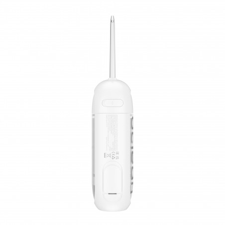 Oclean W10 Lite Οδοντιατρικό ντους, 3 λειτουργίες, 2 ακροφύσια, 1200 παλμοί ανά λεπτό, έως 140 PSI, USB-C, Λευκό