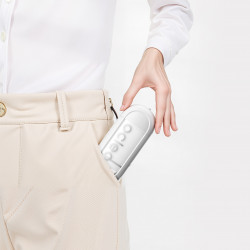 Oclean W10 Lite Οδοντιατρικό ντους, 3 λειτουργίες, 2 ακροφύσια, 1200 παλμοί ανά λεπτό, έως 140 PSI, USB-C, Λευκό