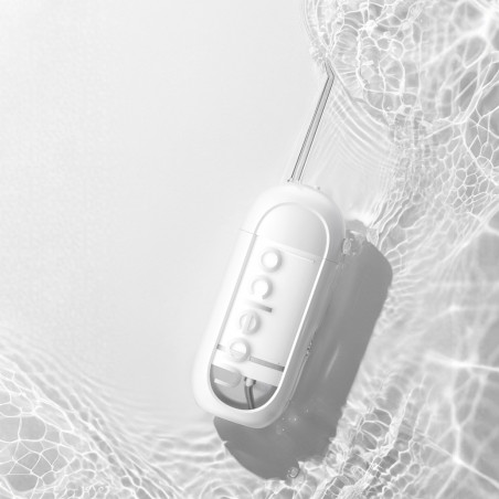 Oclean W10 Lite Οδοντιατρικό ντους, 3 λειτουργίες, 2 ακροφύσια, 1200 παλμοί ανά λεπτό, έως 140 PSI, USB-C, Λευκό