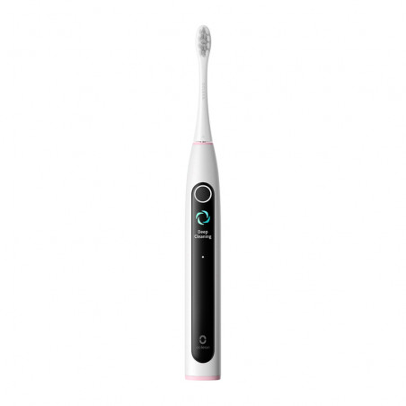 Ηλεκτρική οδοντόβουρτσα Oclean X Lite, 72000 στροφές ανά λεπτό, 5 λειτουργίες, Smart, Οθόνη αφής, Αυτονομία έως 40 ημέρες, Αναφορά καθαρισμένων περιοχών, Γκρι ανοιχτό χρώμα