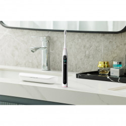 Ηλεκτρική οδοντόβουρτσα Oclean X Lite, 72000 στροφές ανά λεπτό, 5 λειτουργίες, Smart, Οθόνη αφής, Αυτονομία έως 40 ημέρες, Αναφορά καθαρισμένων περιοχών, Γκρι ανοιχτό χρώμα