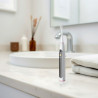 Ηλεκτρική οδοντόβουρτσα Oclean X Lite, 72000 στροφές ανά λεπτό, 5 λειτουργίες, Smart, Οθόνη αφής, Αυτονομία έως 40 ημέρες, Αναφορά καθαρισμένων περιοχών, Γκρι ανοιχτό χρώμα