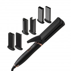 Σετ styling 5σε1 Adler AD 2028, 1200W, Κεραμική επίστρωση, περιστρεφόμενο καλώδιο 360 μοιρών, Μαύρο