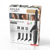 Σετ styling 5σε1 Adler AD 2028, 1200W, Κεραμική επίστρωση, περιστρεφόμενο καλώδιο 360 μοιρών, Μαύρο