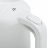 Ηλεκτρικός βραστήρας Adler AD 1381, 900W, 0.5 l, 2 φλιτζάνια και κουτάλα, Επίπεδο θερμαντικό στοιχείο, Προστασία υπερθέρμανσης, Λευκό