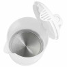 Ηλεκτρικός βραστήρας Adler AD 1381, 900W, 0.5 l, 2 φλιτζάνια και κουτάλα, Επίπεδο θερμαντικό στοιχείο, Προστασία υπερθέρμανσης, Λευκό
