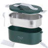 Ηλεκτρικό κουτί φαγητού Adler AD 4522, 45W, 0.8 l, Μέχρι 70C, Δοχείο από ανοξείδωτο ατσάλι, Θερμοσακούλα, Πράσινο