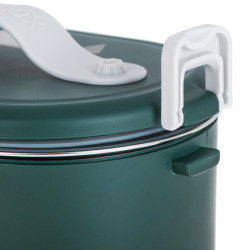 Ηλεκτρικό κουτί φαγητού Adler AD 4522, 45W, 0.8 l, Μέχρι 70C, Δοχείο από ανοξείδωτο ατσάλι, Θερμοσακούλα, Πράσινο