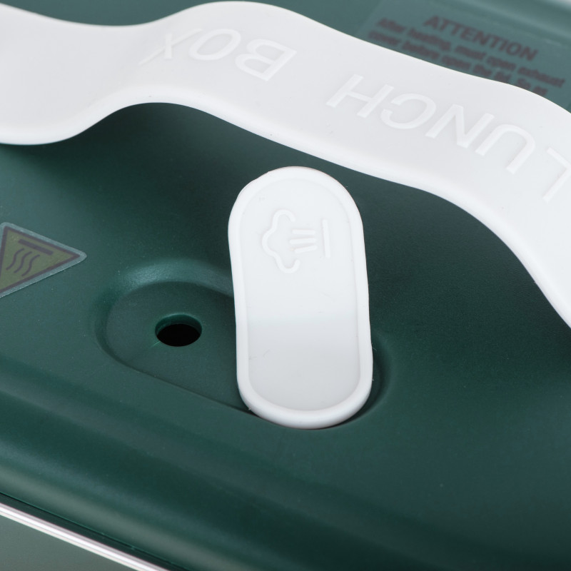 Ηλεκτρικό κουτί φαγητού Adler AD 4522, 45W, 0.8 l, Μέχρι 70C, Δοχείο από ανοξείδωτο ατσάλι, Θερμοσακούλα, Πράσινο