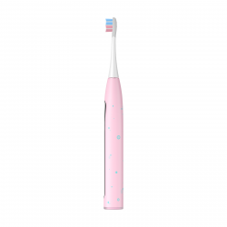 Παιδική ηλεκτρική οδοντόβουρτσα Oclean X Kids Set, 2.5W, 72000 rpm, 5 λειτουργίες, Χρονοδιακόπτης, Αυτονομία έως 40 ημέρες, Oclean OS, Τύπος C, Θήκη, Ροζ