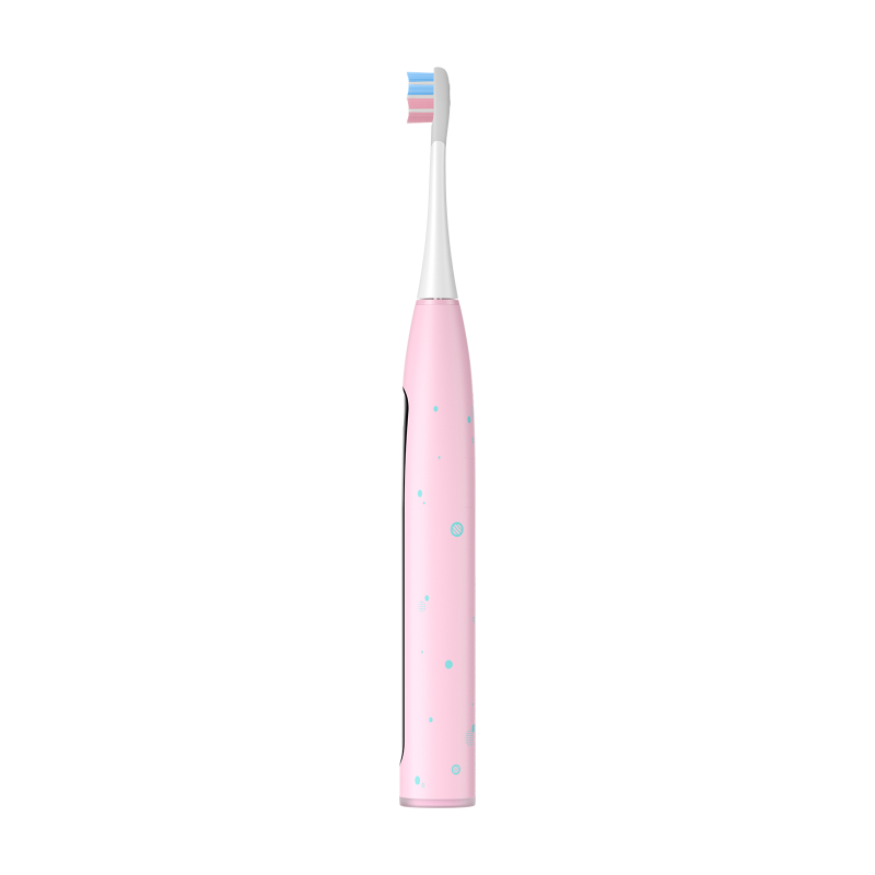 Παιδική ηλεκτρική οδοντόβουρτσα Oclean X Kids Set, 2.5W, 72000 rpm, 5 λειτουργίες, Χρονοδιακόπτης, Αυτονομία έως 40 ημέρες, Oclean OS, Τύπος C, Θήκη, Ροζ