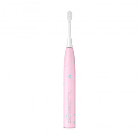 Παιδική ηλεκτρική οδοντόβουρτσα Oclean X Kids Set, 2.5W, 72000 rpm, 5 λειτουργίες, Χρονοδιακόπτης, Αυτονομία έως 40 ημέρες, Oclean OS, Τύπος C, Θήκη, Ροζ