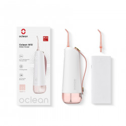 Οδοντιατρικό ντους Oclean W10, 5 λειτουργίες, 2 ακροφύσια, 200 ml, 1400 παλμοί ανά λεπτό, IPX7, USB-C, ροζ