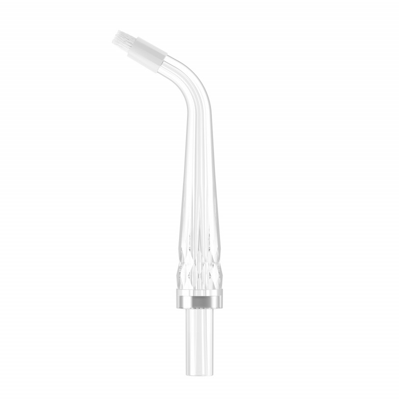Σετ 2 ορθοδοντικών ακροφυσίων Oclean N21 Nozzle, Συμβατό με AirPump A10, Βαθύς καθαρισμός, Διαφανές