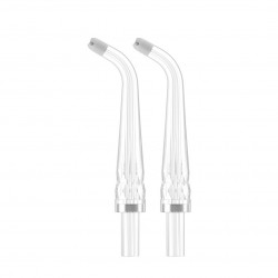 Σετ 2 ορθοδοντικών ακροφυσίων Oclean N20 Nozzle, Συμβατό με AirPump A10, Καθημερινός καθαρισμός, Διαφανές