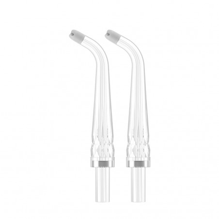 Σετ 2 ορθοδοντικών ακροφυσίων Oclean N20 Nozzle, Συμβατό με AirPump A10, Καθημερινός καθαρισμός, Διαφανές