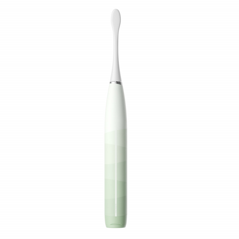 Ηλεκτρική οδοντόβουρτσα Oclean Flow S, 1.85W, 76000 rpm, 5 λειτουργίες, Χρονοδιακόπτης, Αυτονομία έως 180 ημέρες, Τύπος-C, Αντιβακτηριακή επιφάνεια, Πράσινο