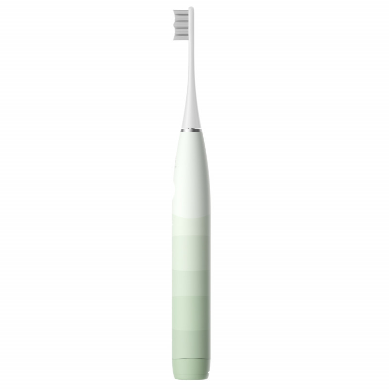 Ηλεκτρική οδοντόβουρτσα Oclean Flow S, 1.85W, 76000 rpm, 5 λειτουργίες, Χρονοδιακόπτης, Αυτονομία έως 180 ημέρες, Τύπος-C, Αντιβακτηριακή επιφάνεια, Πράσινο