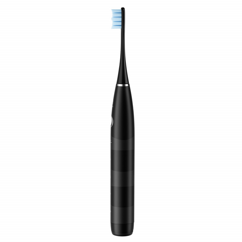 Ηλεκτρική οδοντόβουρτσα Oclean Flow S, 1.85W, 76000 rpm, 5 λειτουργίες, Χρονοδιακόπτης, Αυτονομία έως 180 ημέρες, Type-C, Αντιβακτηριακή επιφάνεια, Μαύρο