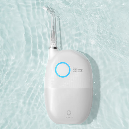 Oclean AirPump A10, 3 λειτουργίες, 2 ακροφύσια, αυτονομία 40 ημερών, IPX7, USB-C, γκρι