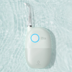 Oclean AirPump A10, 3 λειτουργίες, 2 ακροφύσια, αυτονομία 40 ημερών, IPX7, USB-C, πράσινο