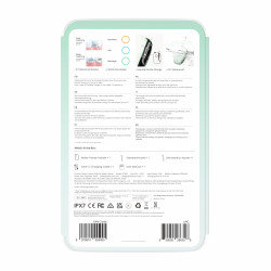 Oclean AirPump A10, 3 λειτουργίες, 2 ακροφύσια, αυτονομία 40 ημερών, IPX7, USB-C, πράσινο