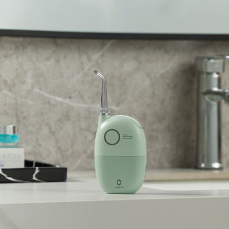 Oclean AirPump A10, 3 λειτουργίες, 2 ακροφύσια, αυτονομία 40 ημερών, IPX7, USB-C, πράσινο