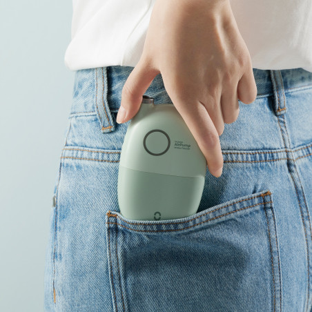Oclean AirPump A10, 3 λειτουργίες, 2 ακροφύσια, αυτονομία 40 ημερών, IPX7, USB-C, πράσινο