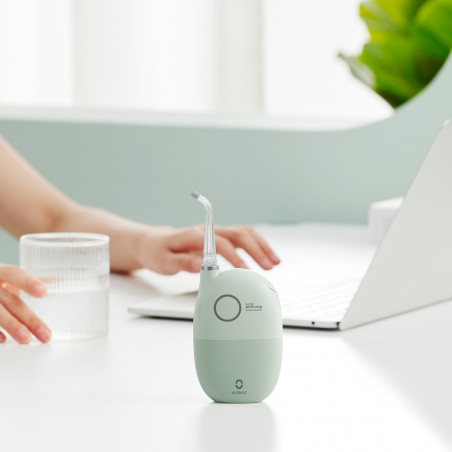 Oclean AirPump A10, 3 λειτουργίες, 2 ακροφύσια, αυτονομία 40 ημερών, IPX7, USB-C, πράσινο