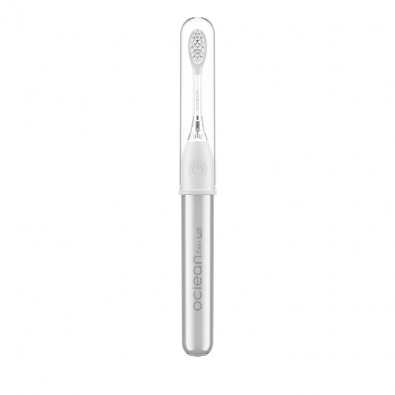 Ηλεκτρική οδοντόβουρτσα Oclean X Ease Pro, 2.5W, 72000 στροφές ανά λεπτό, 5 λειτουργίες, χρονοδιακόπτης, αυτονομία 90 ημερών, Type-C, 45 dB, Ασημί