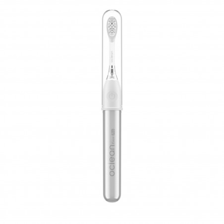 Ηλεκτρική οδοντόβουρτσα Oclean X Ease Pro, 2.5W, 72000 στροφές ανά λεπτό, 5 λειτουργίες, χρονοδιακόπτης, αυτονομία 90 ημερών, Type-C, 45 dB, Ασημί