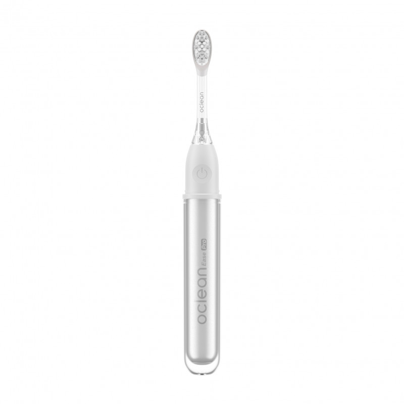 Ηλεκτρική οδοντόβουρτσα Oclean X Ease Pro, 2.5W, 72000 στροφές ανά λεπτό, 5 λειτουργίες, χρονοδιακόπτης, αυτονομία 90 ημερών, Type-C, 45 dB, Ασημί