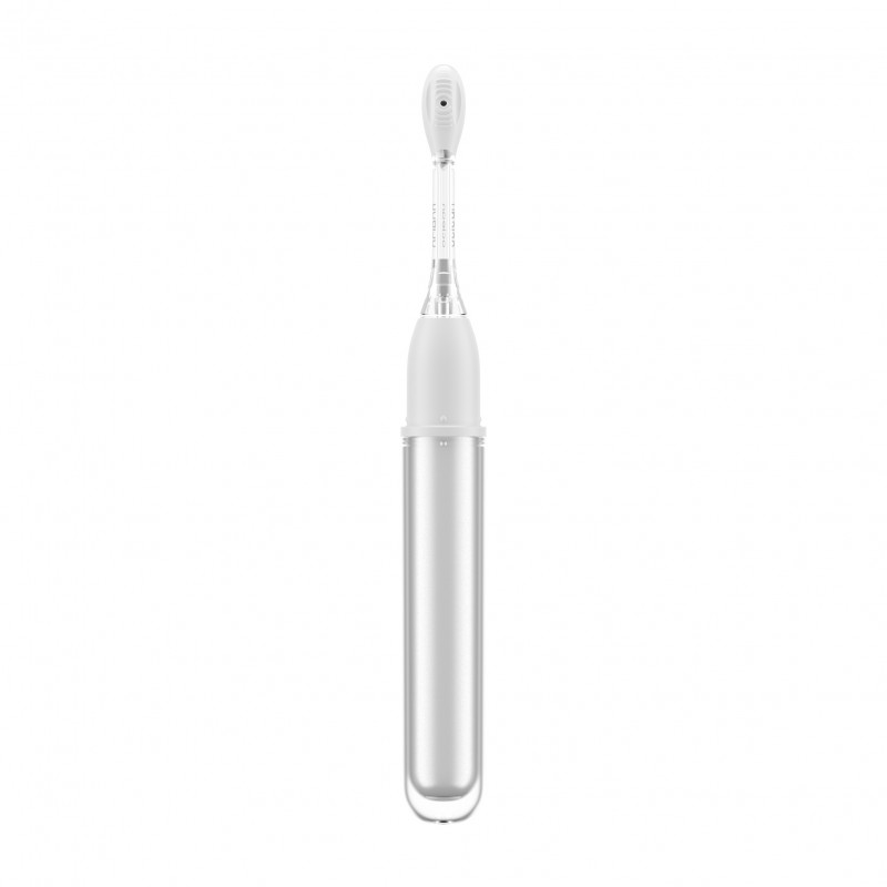 Ηλεκτρική οδοντόβουρτσα Oclean X Ease Pro, 2.5W, 72000 στροφές ανά λεπτό, 5 λειτουργίες, χρονοδιακόπτης, αυτονομία 90 ημερών, Type-C, 45 dB, Ασημί