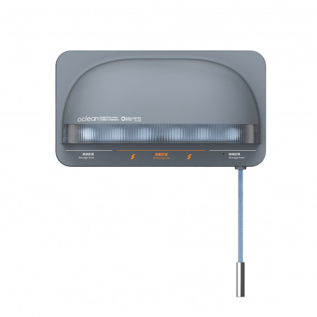Αποστειρωτής οδοντόβουρτσας Oclean S1, 0,7W, Αυτόματη λειτουργία, 1000 mAh, 99,9% απόδοση, Αυτονομία 20 ημέρες, USB-C, Γκρι