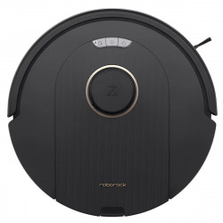 Ρομποτική ηλεκτρική σκούπα Roborock Q5 Pro, 59W, 5500 Pa, 770 ml, Wi-Fi, Στεγνός και υγρός καθαρισμός, PreciSense LiDAR, Φωνητικός έλεγχος, Αυτόματη επαναφόρτιση, Μαύρο