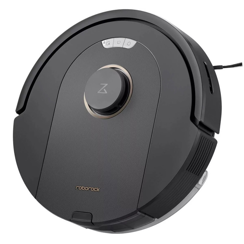 Ρομποτική ηλεκτρική σκούπα Roborock Q5 Pro, 59W, 5500 Pa, 770 ml, Wi-Fi, Στεγνός και υγρός καθαρισμός, PreciSense LiDAR, Φωνητικός έλεγχος, Αυτόματη επαναφόρτιση, Μαύρο