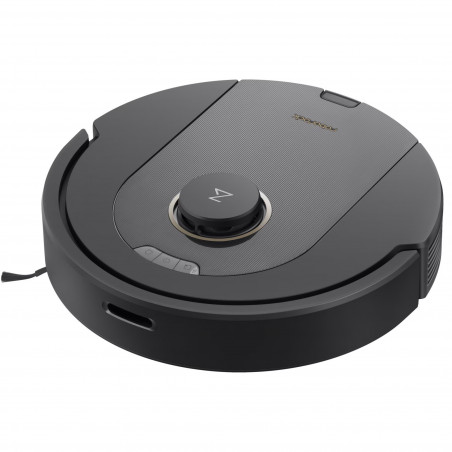 Ρομποτική ηλεκτρική σκούπα Roborock Q5 Pro, 59W, 5500 Pa, 770 ml, Wi-Fi, Στεγνός και υγρός καθαρισμός, PreciSense LiDAR, Φωνητικός έλεγχος, Αυτόματη επαναφόρτιση, Μαύρο