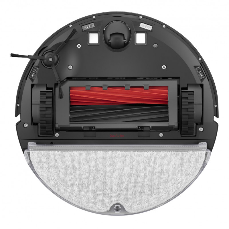 Ρομποτική ηλεκτρική σκούπα Roborock Q5 Pro, 59W, 5500 Pa, 770 ml, Wi-Fi, Στεγνός και υγρός καθαρισμός, PreciSense LiDAR, Φωνητικός έλεγχος, Αυτόματη επαναφόρτιση, Μαύρο