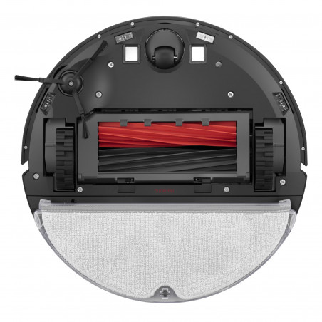 Ρομποτική ηλεκτρική σκούπα Roborock Q5 Pro, 59W, 5500 Pa, 770 ml, Wi-Fi, Στεγνός και υγρός καθαρισμός, PreciSense LiDAR, Φωνητικός έλεγχος, Αυτόματη επαναφόρτιση, Μαύρο