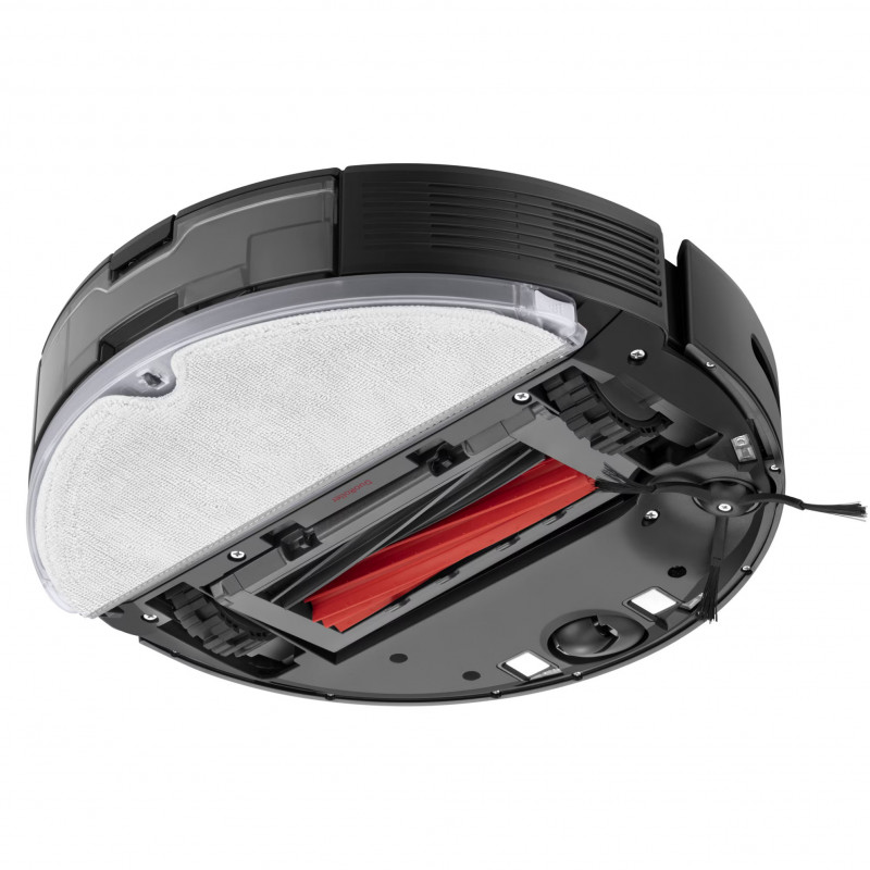 Ρομποτική ηλεκτρική σκούπα Roborock Q5 Pro, 59W, 5500 Pa, 770 ml, Wi-Fi, Στεγνός και υγρός καθαρισμός, PreciSense LiDAR, Φωνητικός έλεγχος, Αυτόματη επαναφόρτιση, Μαύρο