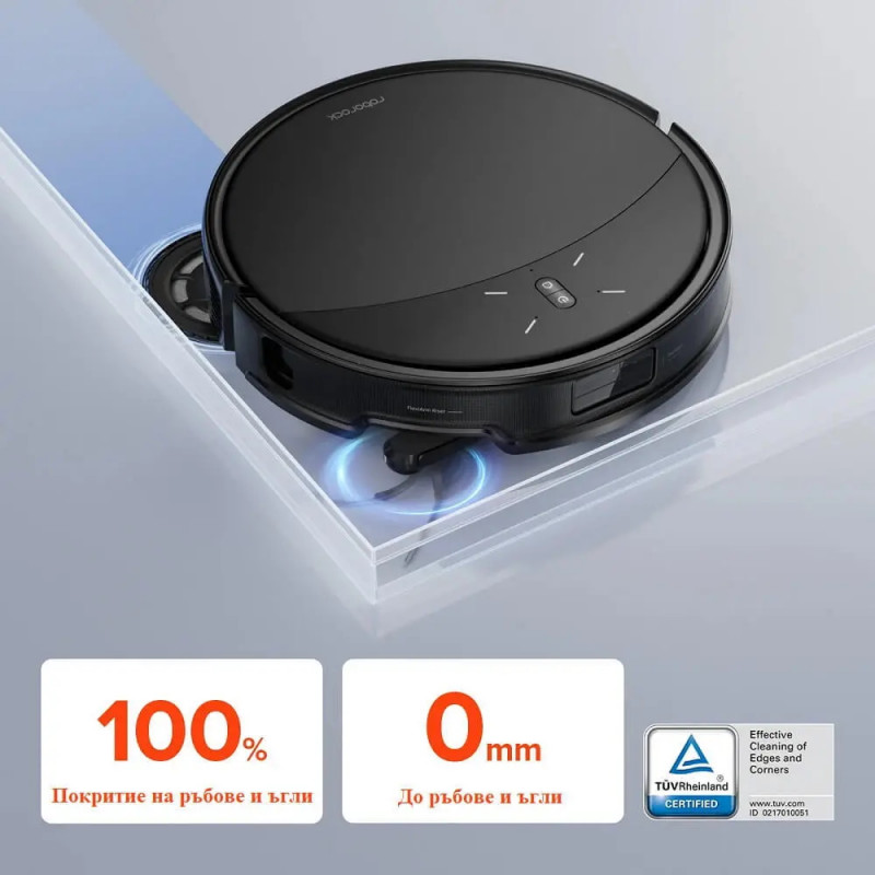 Ρομποτική ηλεκτρική σκούπα με AI Roborock Saros 10, 65W, 22000 Pa, 270 ml, SMART, Στεγνός και υγρός καθαρισμός, LiDAR, StarSight, 180 λεπτά αυτονομίας, Μαύρο