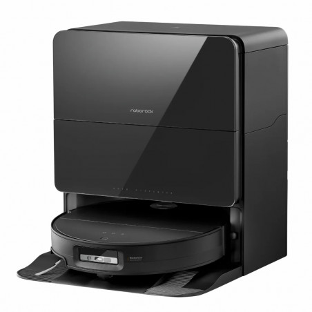 Ρομποτική ηλεκτρική σκούπα με AI Roborock Saros 10, 65W, 22000 Pa, 270 ml, SMART, Στεγνός και υγρός καθαρισμός, LiDAR, StarSight, 180 λεπτά αυτονομίας, Μαύρο