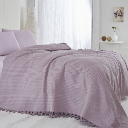 Saheser 157SHS5204 100% pamuk perm, 220x240 cm, 340 g/m2, 96 νήματα, 30C, λιλά