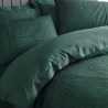 Σετ κλινοσκεπασμάτων Cotton Box 129CTN3658, 100% βαμβακερό σατέν, 6 τεμάχια, κάλυμμα 200x220 cm, σεντόνι 240x260 cm, κάλυμμα 50x70 cm, πράσινο