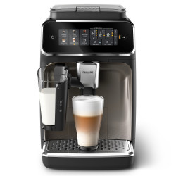 Καφετιέρα Philips EP3347/90 3300, 1500W, 15 bar, 1,8 l, 12 ρυθμίσεις άλεσης, SilentBrew, LatteGo, Μαύρο