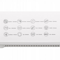 Ατμομάγειρας Saturn ST-EC1187, 1500W, 12 l, Αυτόματη διακοπή, Ένδειξη στάθμης νερού, Λευκό