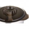 Saturn ST-FP7180 Συμπαγής επεξεργαστής τροφίμων, 500 W, άλεση, ζύμωμα, 7 L, 3 λειτουργίες, χάλκινο μοτέρ, μπεζ/καφέ