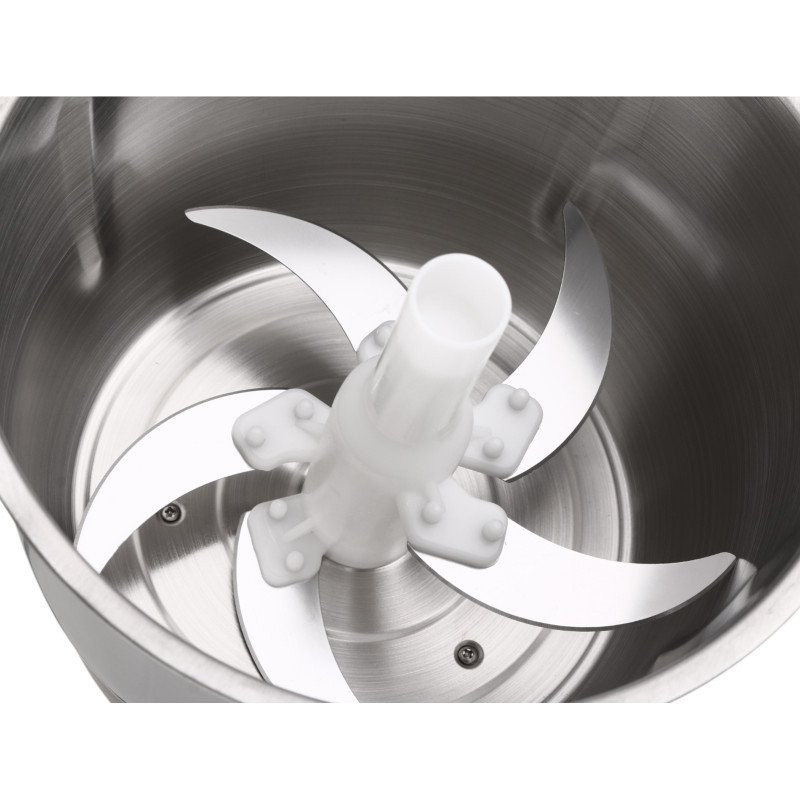 Saturn ST-FP7180 Συμπαγής επεξεργαστής τροφίμων, 500 W, άλεση, ζύμωμα, 7 L, 3 λειτουργίες, χάλκινο μοτέρ, μπεζ/καφέ
