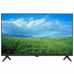 TV Crown 43FB12AWF, 43", 109cm, FULL HD 1920x1080, Class G, Android, Wi-Fi, λειτουργία PVR, Μαύρο